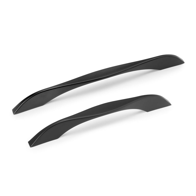 Set 20 Maniglie per Mobili 224 mm in Zama Emuca Varna Nero