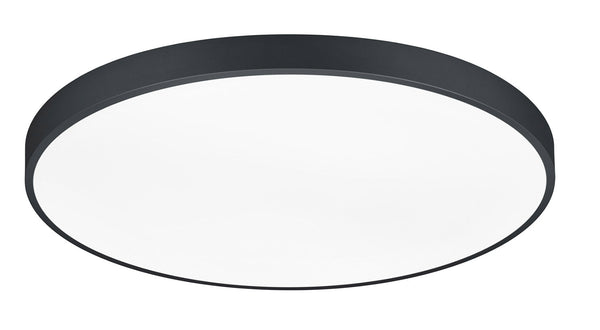 sconto Plafoniera da Interno a LED in Metallo Nero Opaco