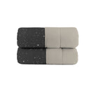 Trapunta Invernale Matrimoniale Stampata in Microfibra 200gr Double Face Stars Grigio      