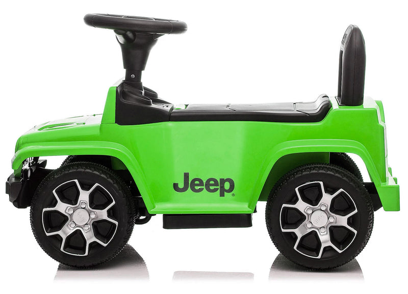 Macchina Cavalcabile per Bambini con Licenza Jeep Rubicon Verde