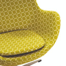 Poltrona in Tessuto 78x76H113cm Verde