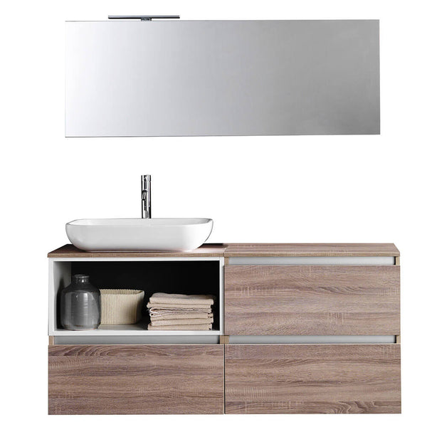 Abgehängter Badezimmerschrank Ibiza 17 Light Tobacco TFT acquista