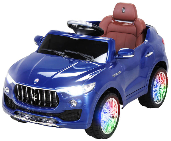 acquista Elektroauto für Kinder 12V Maserati Levante Deluxe Blau