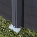 Piscina Ovale Fuori Terra 610x375xh120 cm in Acciaio e PVC Gre Kea