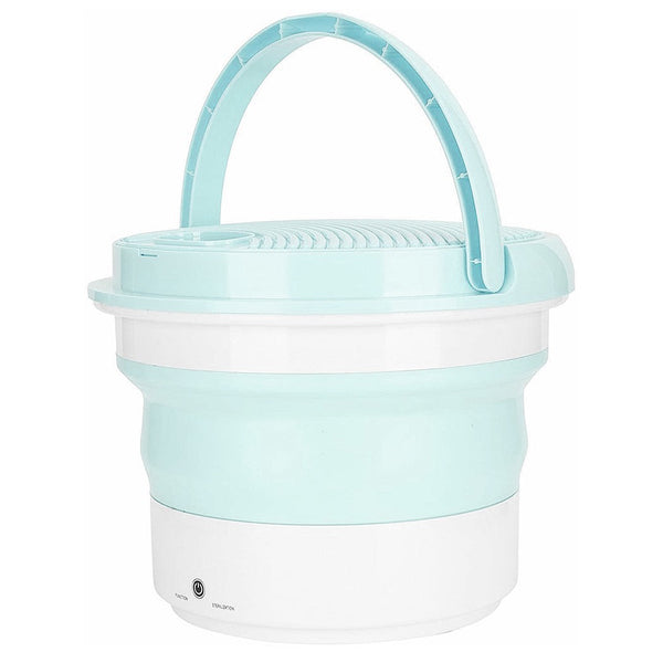 prezzo Tragbare Mini-Camping-Waschmaschine, zusammenklappbar, 25 x 31 cm, grün