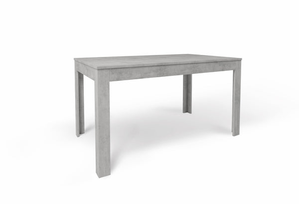 acquista Tavolo Allungabile 140/00x80x75 cm Cemento e Cemento