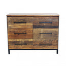 Mobile Bruce 110x45x86 h cm in Legno Marrone