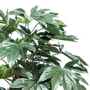 Aralia Artificiale Composta da 60 Foglie Altezza 150 cm Verde