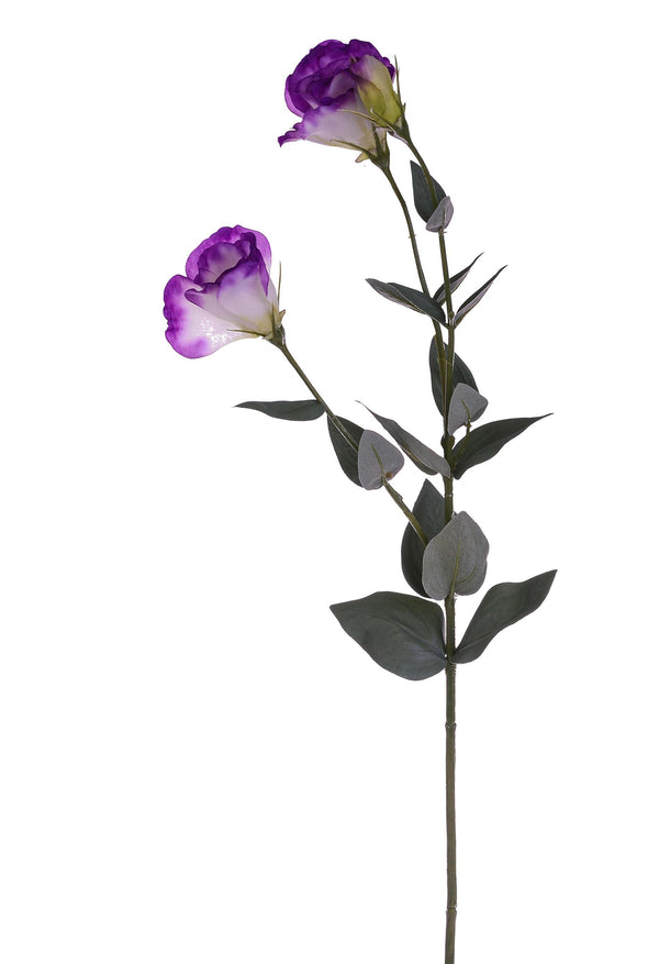 Set 8 Künstliche Lisianthus Bestehend aus 3 Blumen Höhe 75 cm sconto