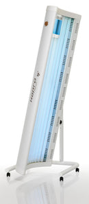Solarium Orientabile Abbronzante su Ruote con Lampada Viso Ad Alta Pressione Hapro Topaz 10/1