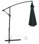 Ombrellone da Giardino Decentrato in Metallo Ø3m Soriani Lampara Nero