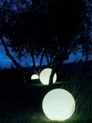Sfera Luminosa da Giardino Ø56 cm in Resina 100W con Picchetto Sovil Bianco