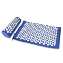 Tappetino 63x39x2 Agopressione con Cuscino Blu