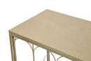 Console Glam Balcony 112x31x81,25 cm in Ferro Oro