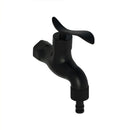 Fontana da Giardino Rubinetto con Attacchi Rapidi Sined Tritone Nero