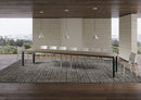  Tavolo Allungabile 200-460x90x77 cm Everyday Premium Tortora Gambe Antracite