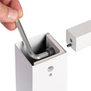 Set Struttura e Gambe Tavolo 150x750 mm in Acciaio Emuca Bianco