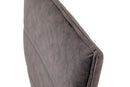 Set di 4 Sedie in PU Morbido 89x53x43cm TFT Chair Grigio