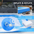 Piscina Gonfiabile 262x176x56 cm in PVC Blu