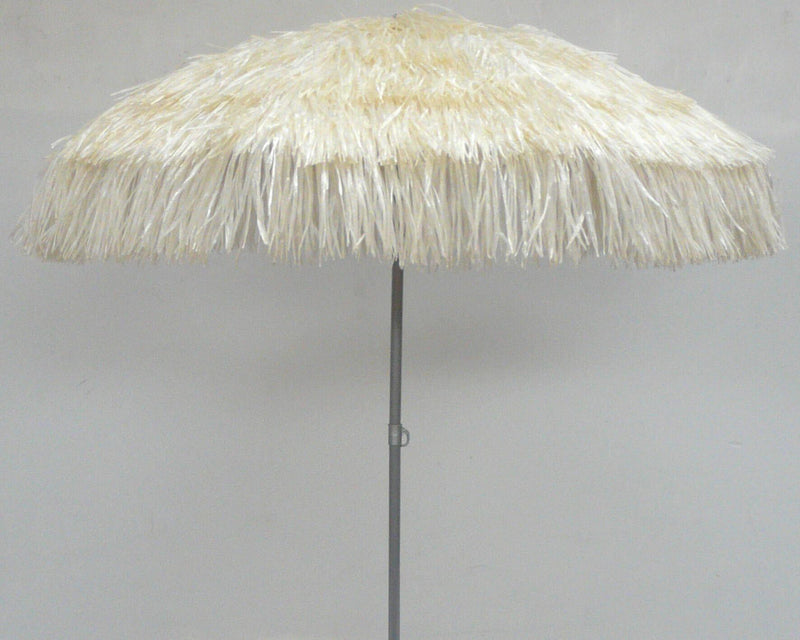 Ombrellone da Giardino Ø2 m Palo Ø33 mm in Acciaio Maffei Kenia Ecrù