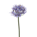 Set 4 Fiori Artificiali di Agapantus Altezza 73 cm 