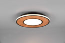 Plafoniera da Interno a LED SMD in Legno Naturale Naturale