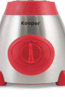 Frullatore Elettrico 850W Bicchiere 1,5 Litri Kooper Trity Rosso