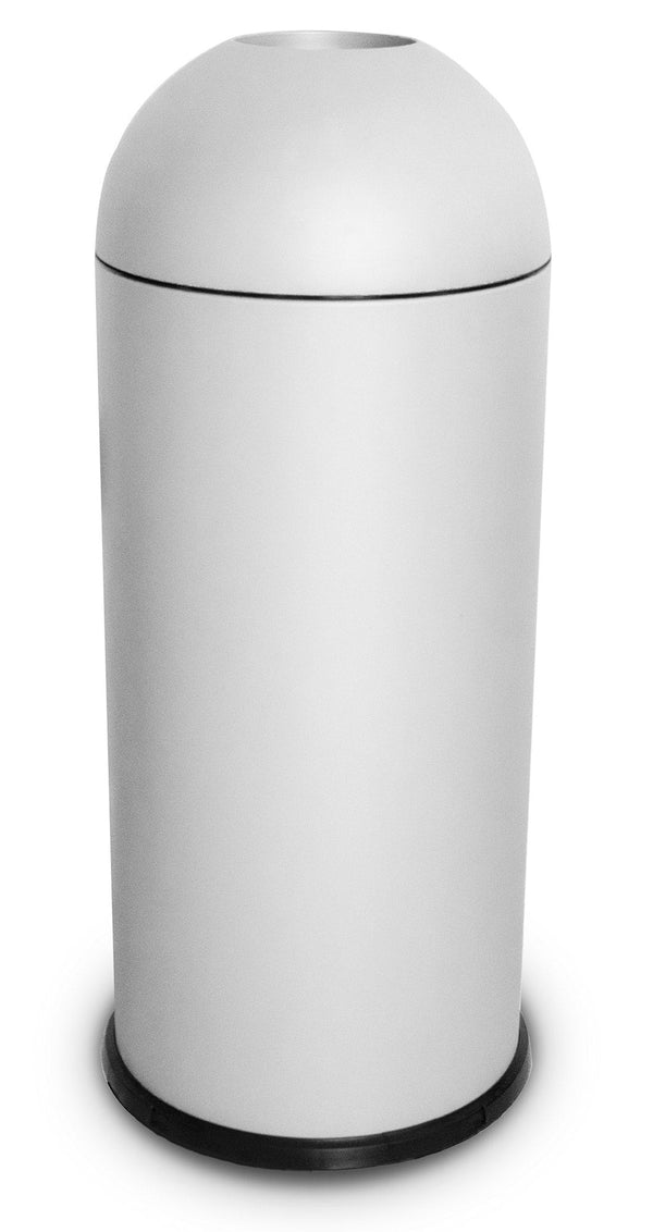 Pattumiera Per Raccolta Rifiuti Ø35xh88 cm da Interno In Acciaio Verniciato Bianco acquista