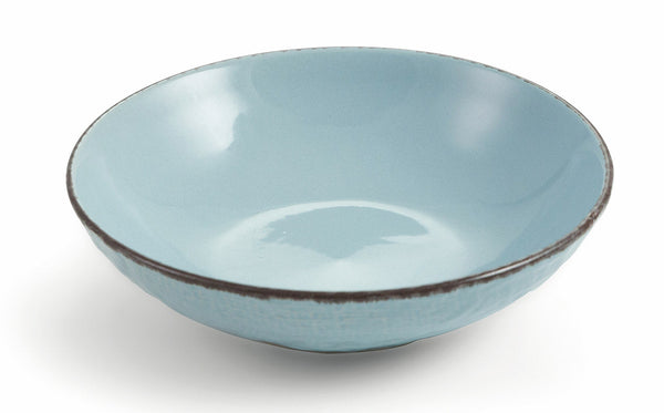 Set 6 tiefe Teller Ø20x5 cm aus Steingut Villa d'Este Home Tivoli Canapa Azzurri prezzo
