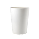 Vaso Rotondo per Piante Grandi Indoor e Outdoor Tera Zamora Chalk Ø33 cm in Plastica Bianco Gesso 