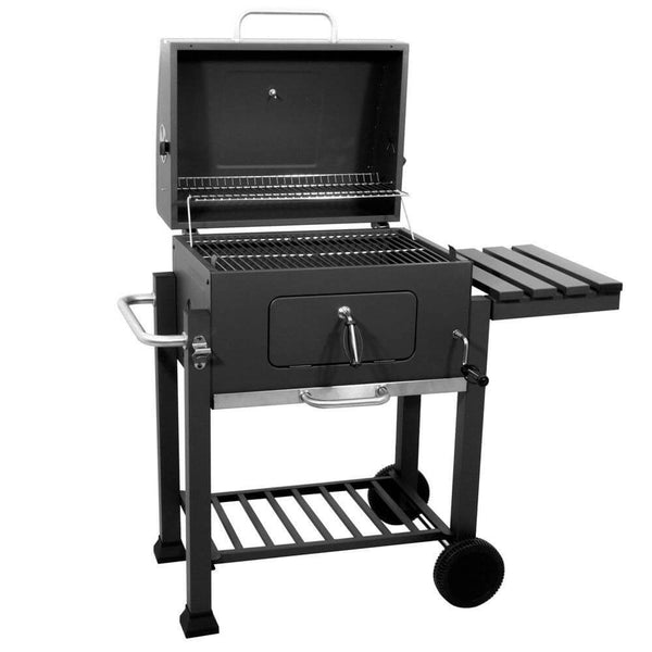 Holzkohlegrill Holzkohle mit Doppelrost Arizona Black sconto