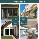 Tenda da Sole Avvolgibile 2x1,5m  Verde