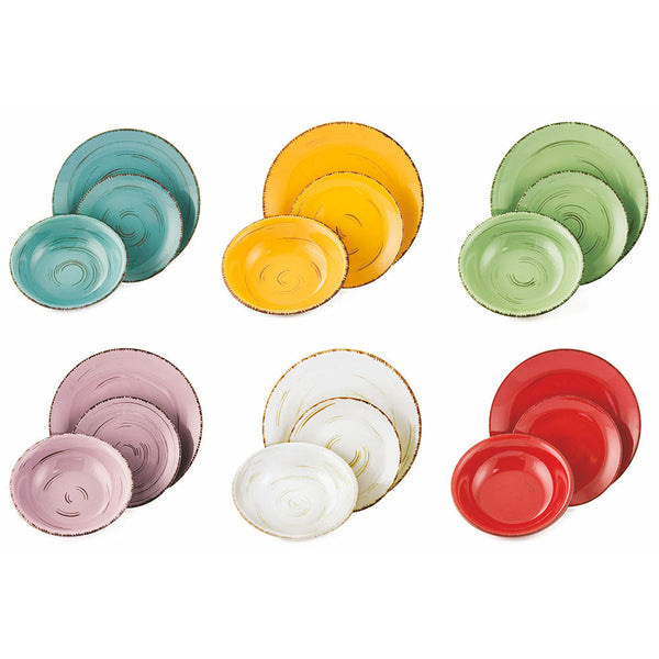 online Villa d'Este Cascina Tafelservice aus Steinzeug 18-teilig