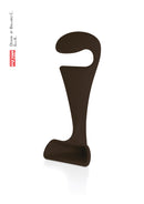 Appendiabiti Porta Abiti da Esterno 43x116 cm con Scomparto per Scarpe in Resina Arkema Pisolo Antracite