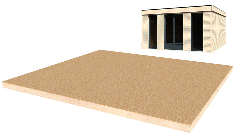 Pavimento per Casetta da Giardino Abitabile Decor Home 21m²