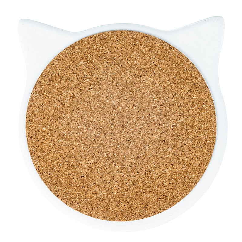 Set 3 Sottobicchieri 10x10x1 cm  in Ceramica VdE Tivoli 1996 Cat