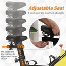 Cyclette Spinning 50x100x101-113 cm con Schermo LCD e Supporto Smartphone  Gialla