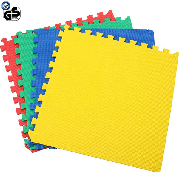 acquista Tappeto Puzzle Maxi per Bambino 4pz 60x60 cm Colorati in Gomma EVA