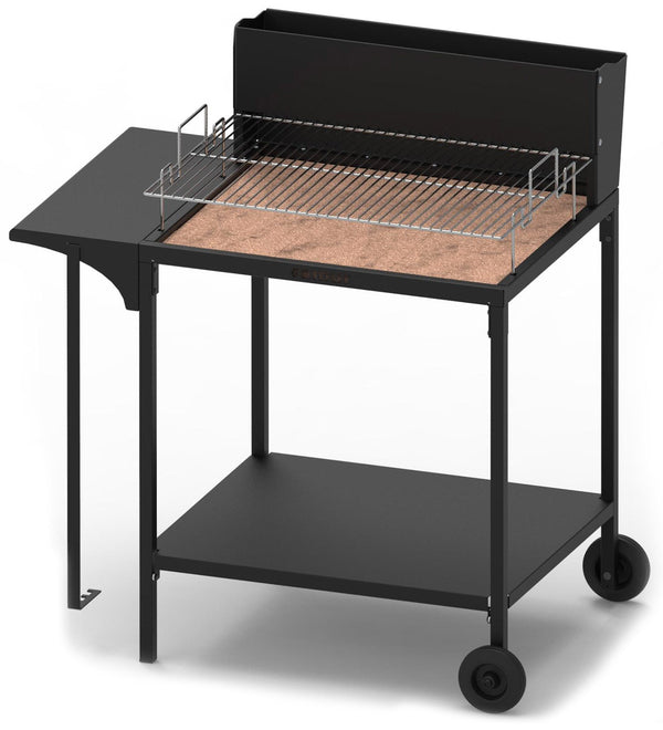 Holzgrill mit Famur BK 7 Superior Edelstahlgrill acquista
