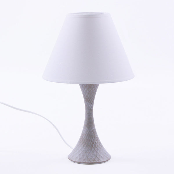 Lampada da Tavolo Ø23xH38 cm in Metallo Grigio acquista