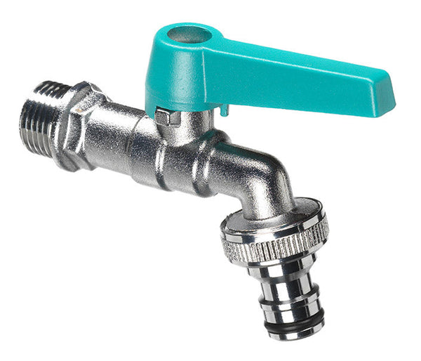 sconto Rubinetto a Sfera per Fontana da Giardino con Leva Colorata Belfer RUB/028 Turchese