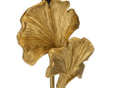 Lampada da Tavolo Flow 30x63x30 cm in Ferro Oro/Nero