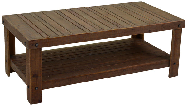 Rechteckiger Couchtisch aus Tannenholz und MDF 2 Adami Ankara Levels sconto