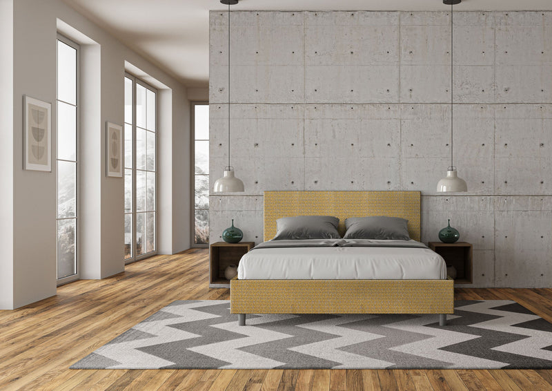 Letto Matrimoniale Adele Labirinto 06 Giallo Varie Misure