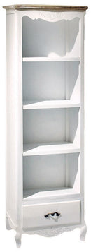 Mobile Libreria 4 Ripiani 1 Cassetto in Legno Country