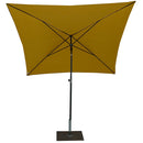 Ombrellone da Giardino 200x200 cm Palo Ø27 mm in Acciaio Maffei Kronos Giallo