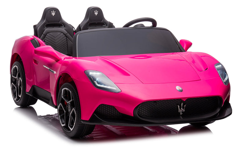 Macchina Elettrica per Bambini 12V con Licenza Maserati MC20 Rosa