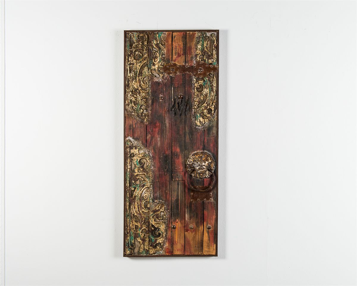 Ölgemälde auf antikem...