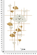 Orologio da Muro Tow 75,5x3,5x133 cm in Ferro 