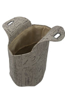 Cestone Home Bag Writings Ø40x45 cm Cotone